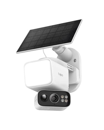 Tapo 2K Outdoor Pan/Tilt Wireless Floodlight Security Camera, C615F KIT