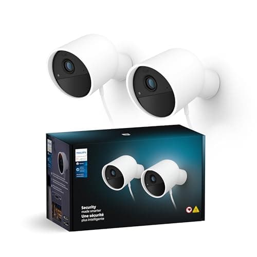 Philips Hue Wired Camera White 2PK