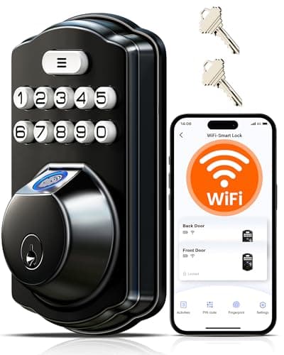 Smart Deadbolt Keypad WiFi Alexa Front Door Locks: Complete 2024 Guide & Reviews