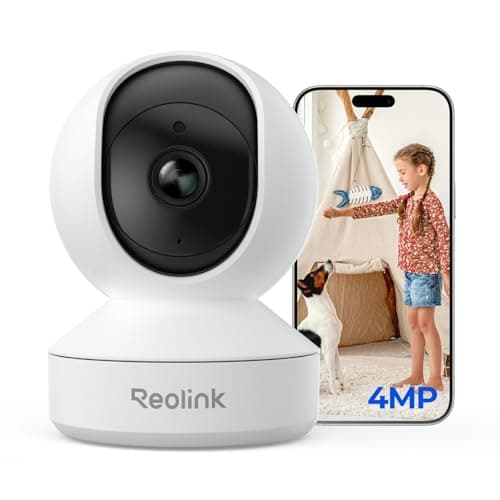REOLINK 4MP 2K Indoor Camera E1, Plug-in WiFi 6 Security Camera