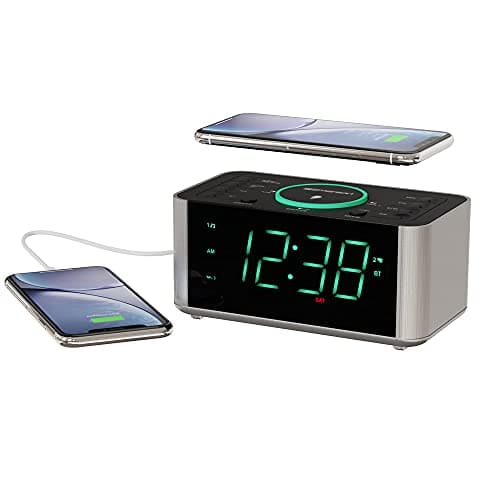 Smart Alarm Clock with Wireless Charging and LED Display: The Ultimate Bedside Solution